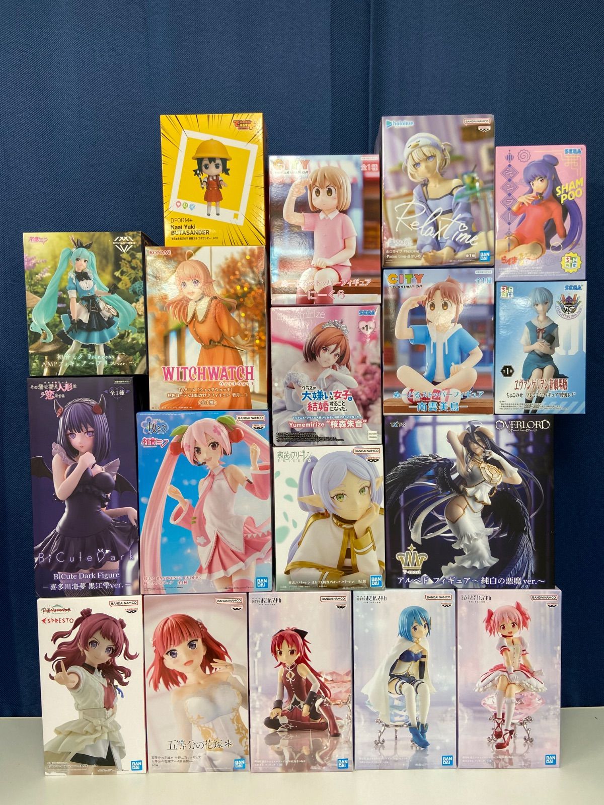 美少女 プライズ フィギュア まとめ 初音ミク 桜ミク アルベド まど