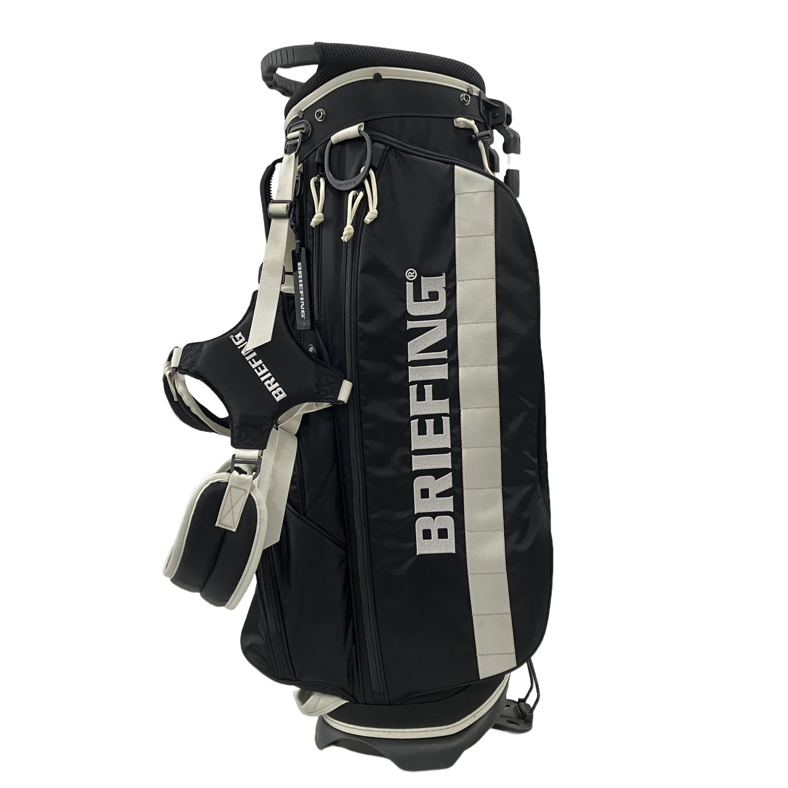 BRIEFING キャディバッグ CR-4 中古 BRIEFING GOLF CR-4 ブリーフィング キャディバック ゴルフ バッグ 9.5