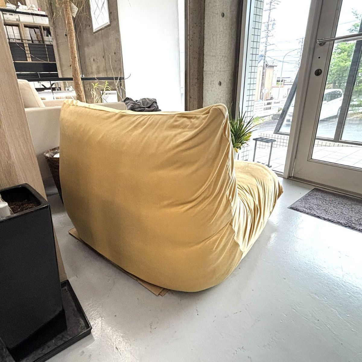 ligne roset】リーン・ロゼ トーゴ 1Pソファ・イエロー 予約》《大型 