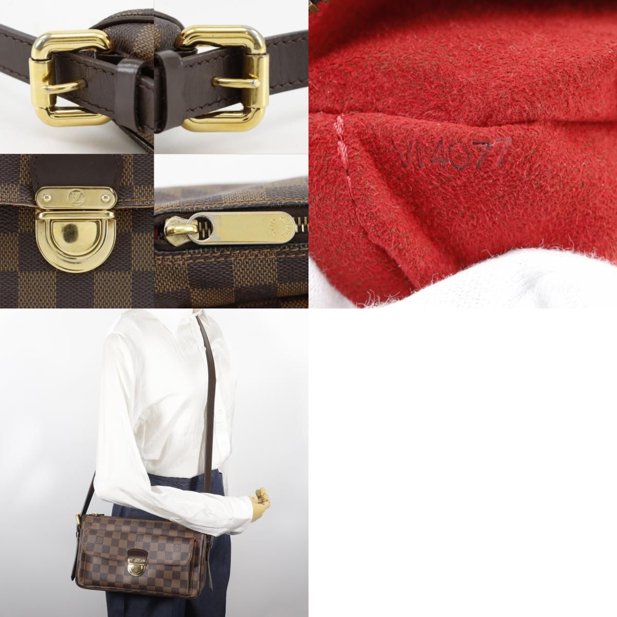 LOUIS VUITTON】ルイ・ヴィトン ラヴェッロGM N60006 ダミエキャンバス 