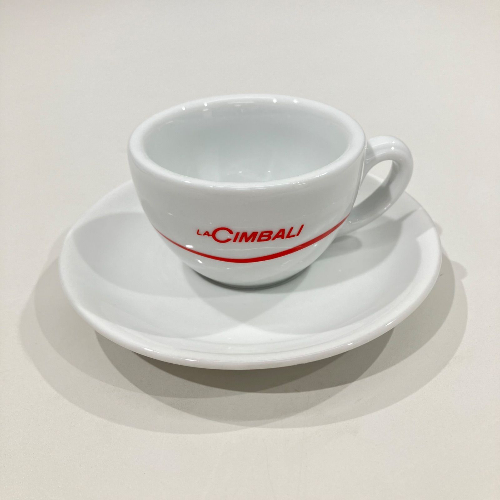 エスプレッソカップ　ソーサー　6客セット　ラ・チンバリー　LA CIMBALI　【匿名配送・送料無料】