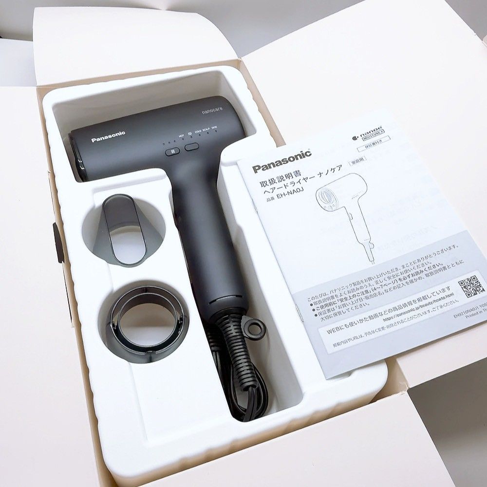 《ほぼ未使用＊付属品完備》 Panasonic ナノケア ドライヤー EH-NA0J eh-na0j nano care パナソニック ,2605N114
