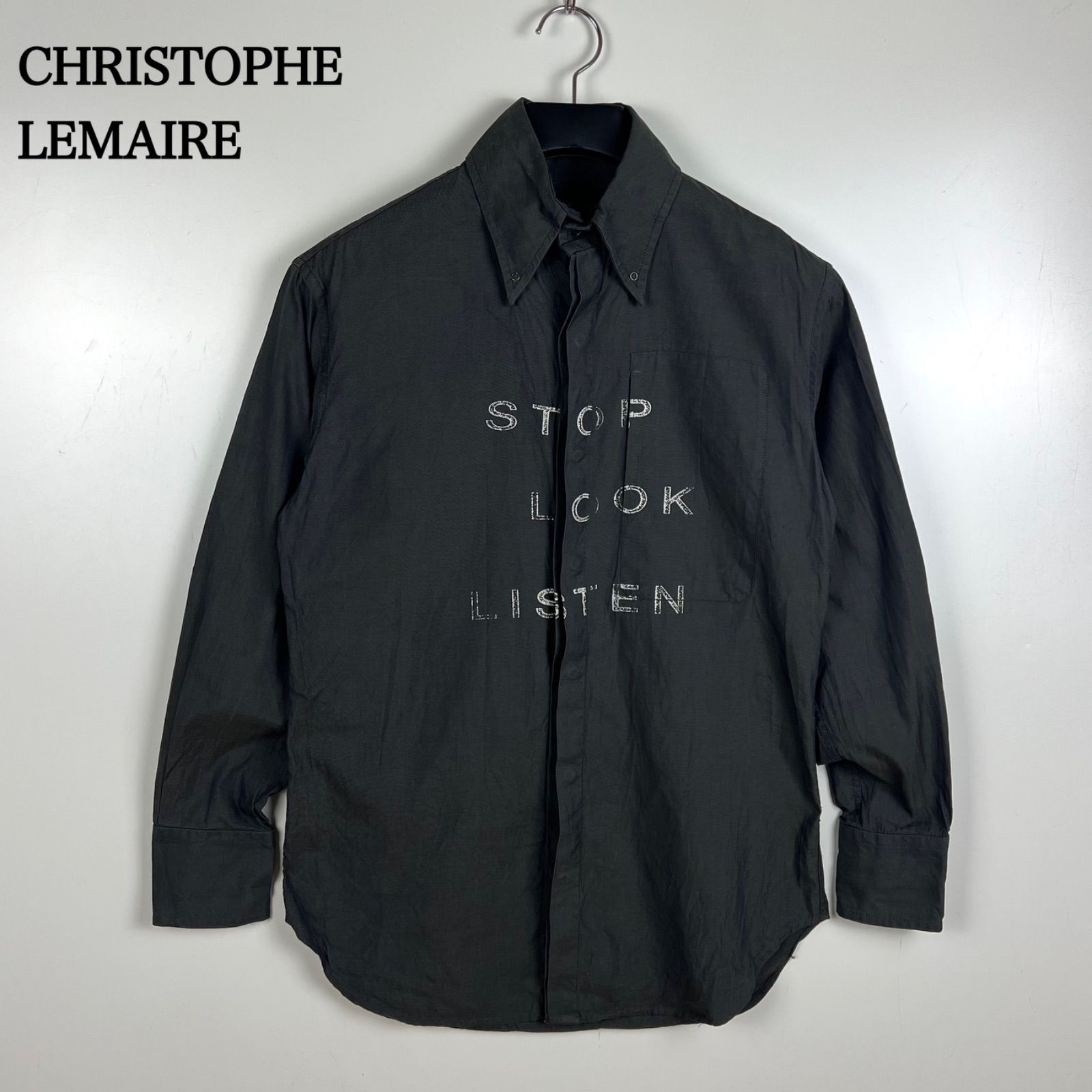 CHRISTOPHE LEMAIRE 90s archive print shirts 2 M クリストフルメール