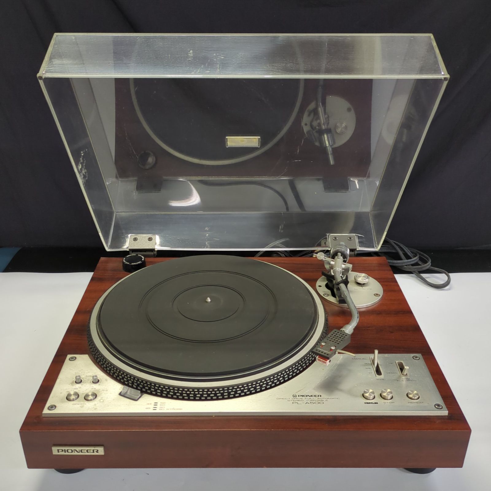 パイオニア ターンテーブル レコードプレーヤー PL-A500S PL-A500