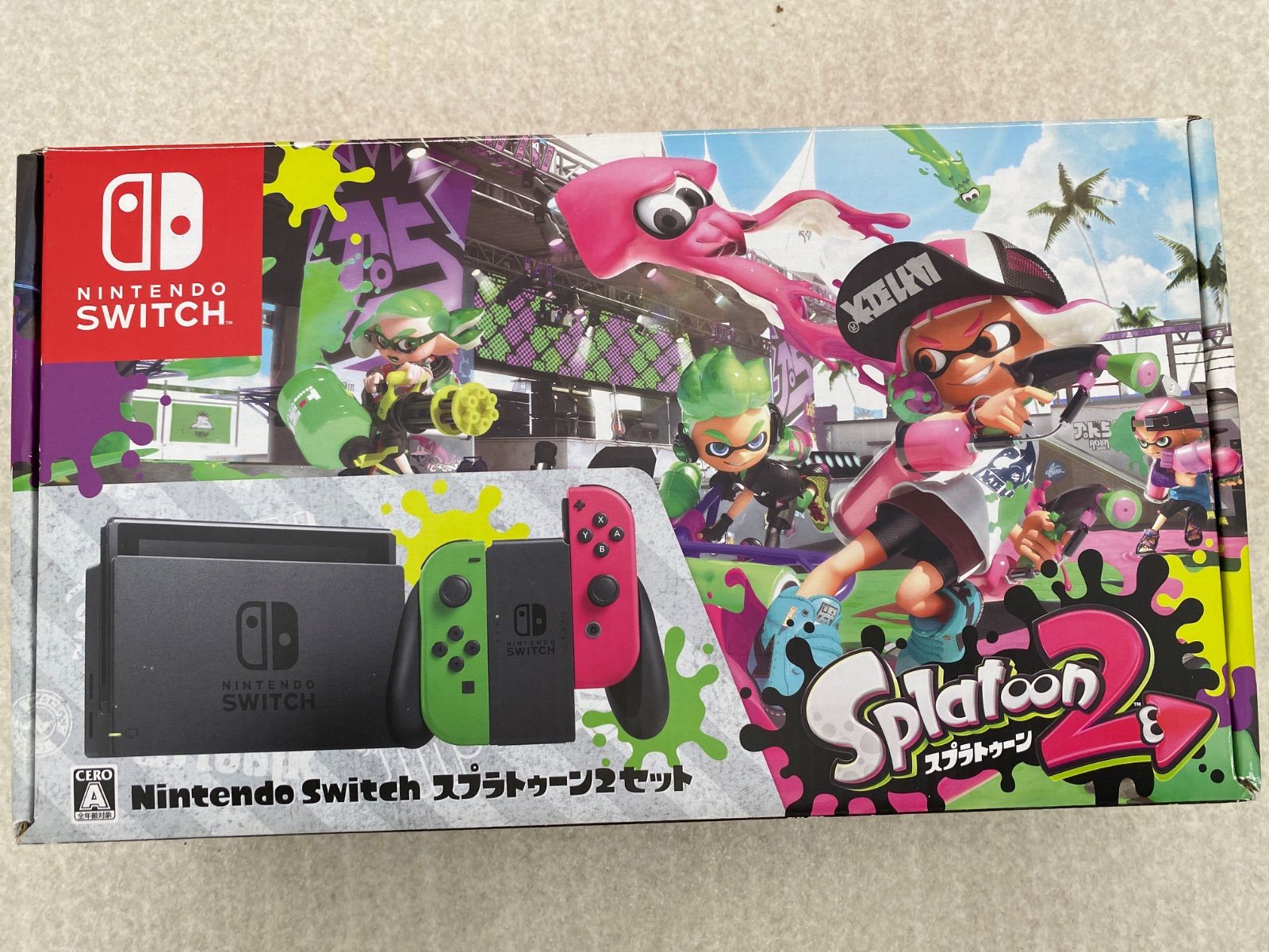 テレビゲーム ◇Nintendo Switch スプラトゥーン2セット （HAC－S