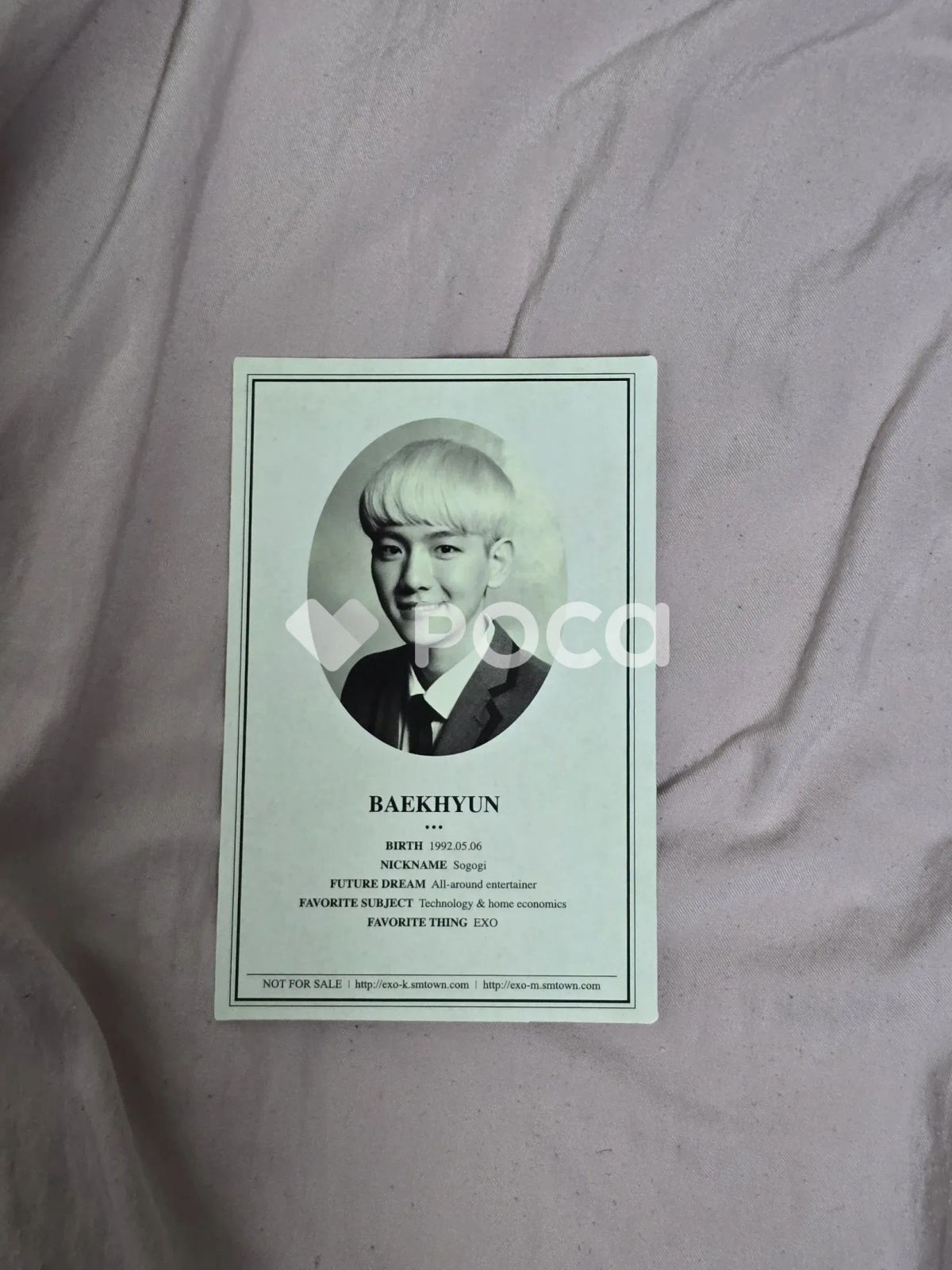 EXO ベクヒョン XOXO SMTOWN MUSEUM - メルカリ