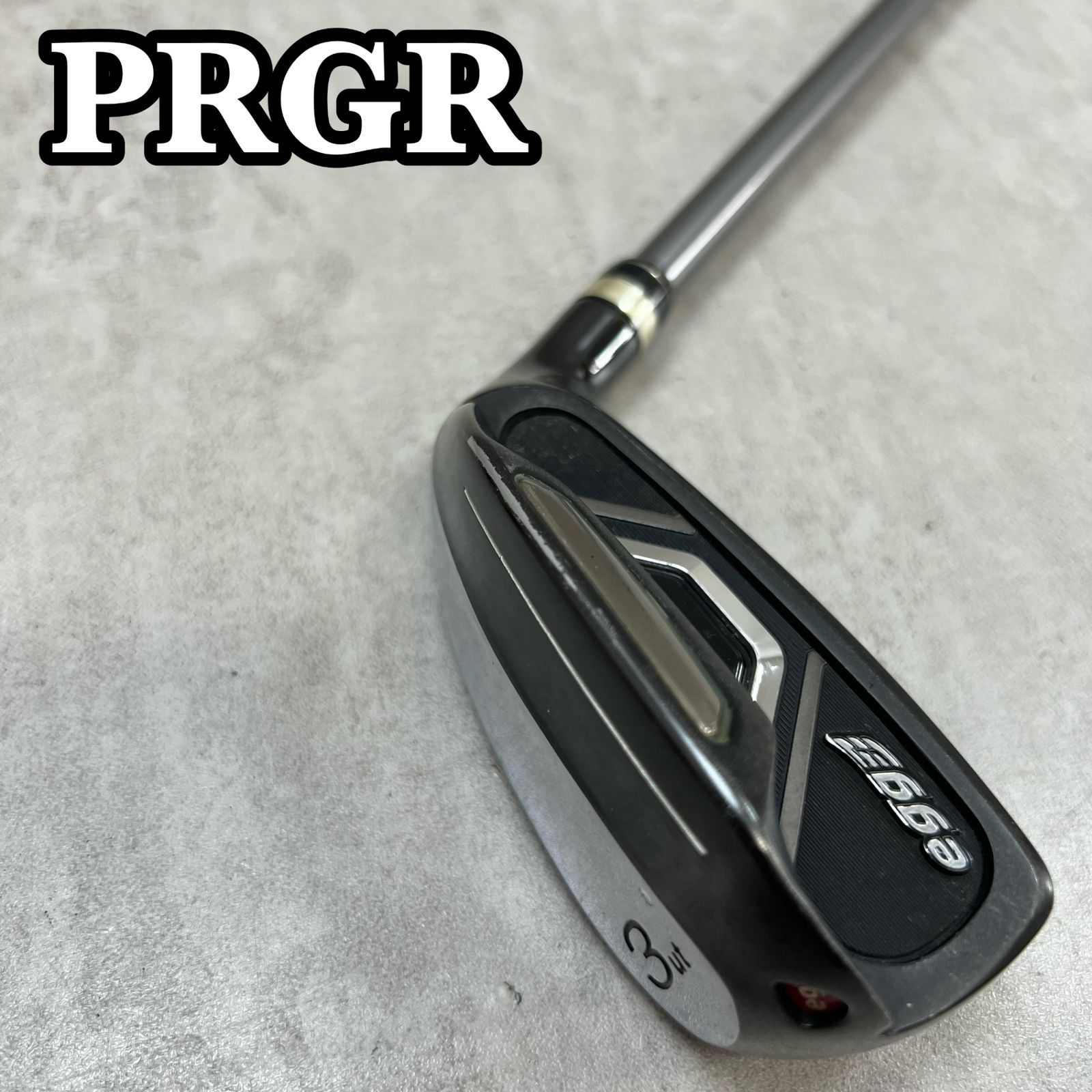PRGR プロギア egg エッグ 赤 メンズゴルフ ユーティリティ 3UT M37 R