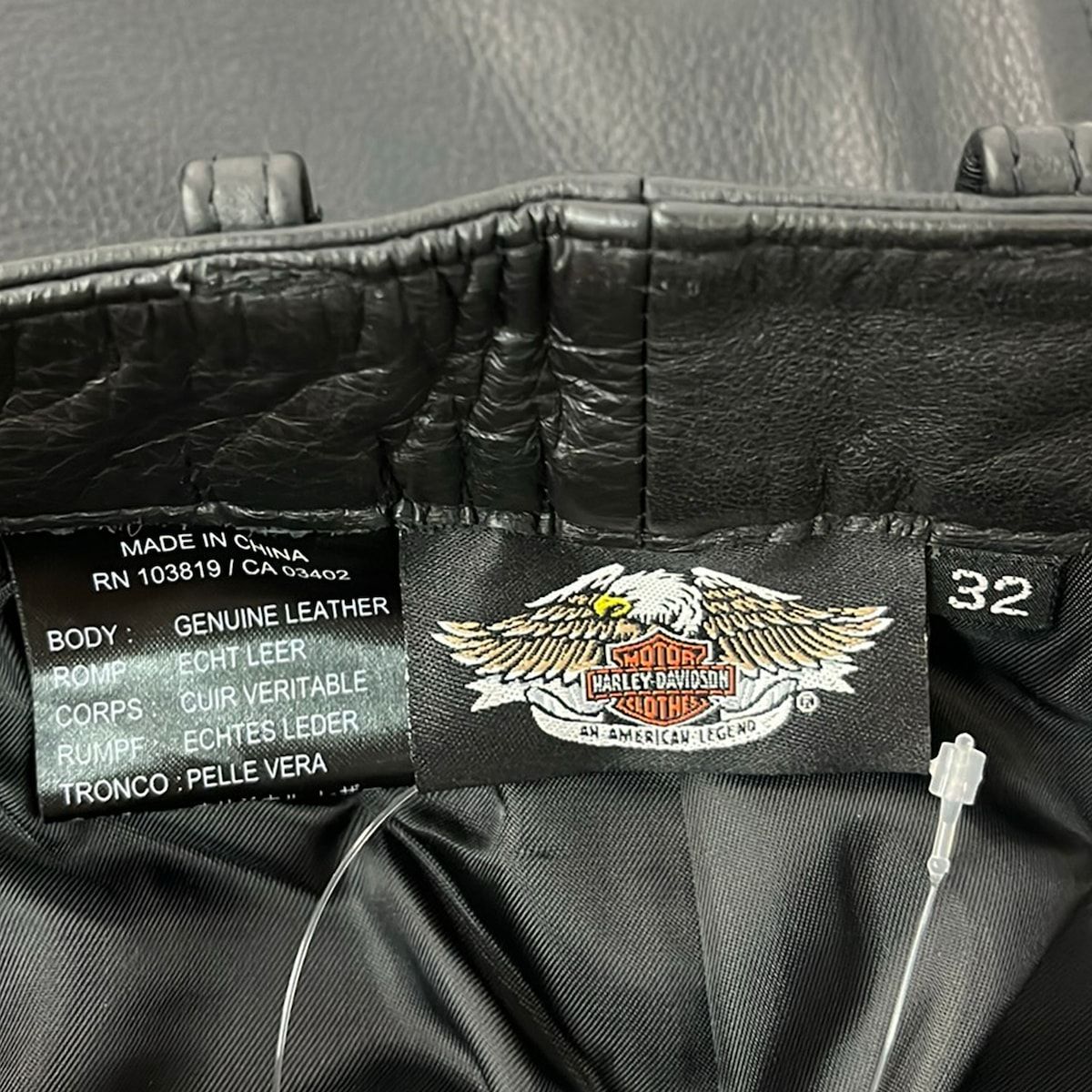 HARLEY-DAVIDSON レザーパンツ サイズ32 HARLEY DAVIDSON(ハーレーダビッドソン) パンツ サイズ32 XS メンズ美