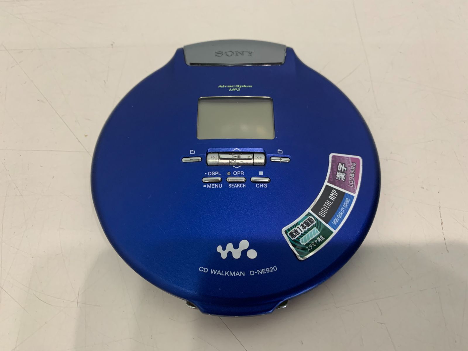 ソニー CDウォークマン D-NE920 2004年製 - メルカリ