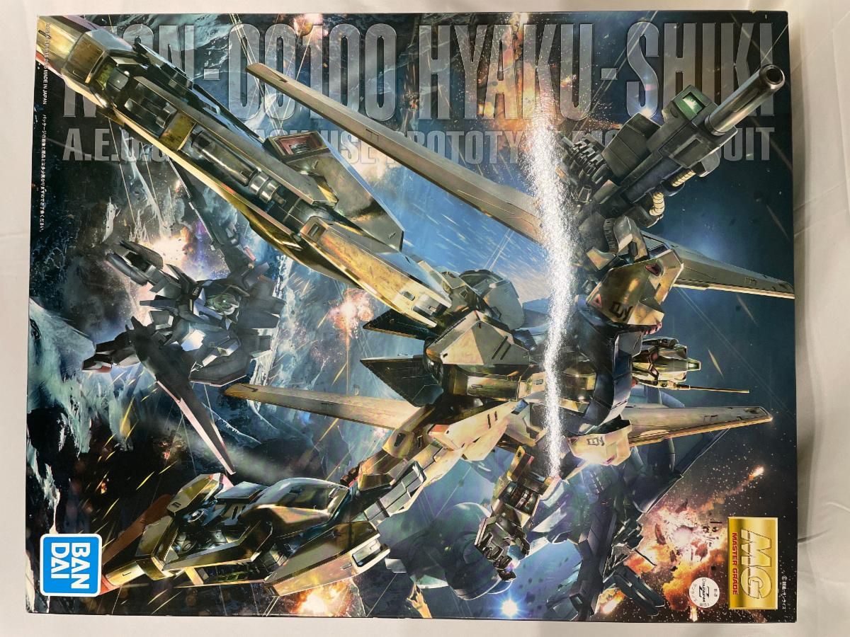 【未開封】MG 機動戦士Ζガンダム 百式 Ver.2.0 1/100スケール 色分け済みプラモデル