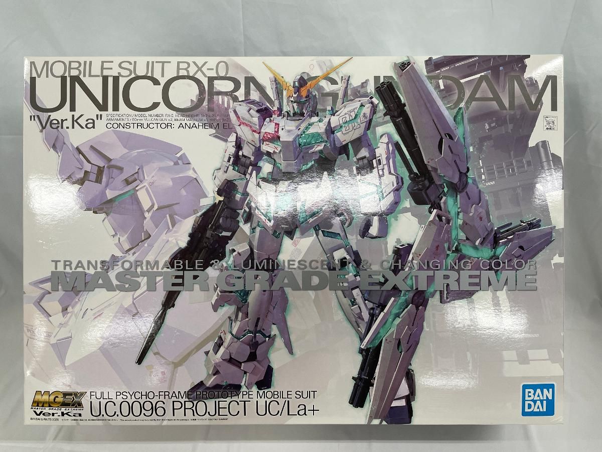 ♪ユニコーンガンダム プラモデル 1/100 RX-0 MGEX 機動戦士ガンダムUC Ver.Ka■＊同梱不可