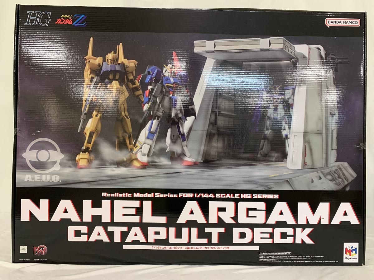 ♪【未開封】1/144 HGシリーズ用 ネェル・アーガマカタパルトデッキ 「機動戦士ガンダムZZ」 Realistic Model Series*同梱不可