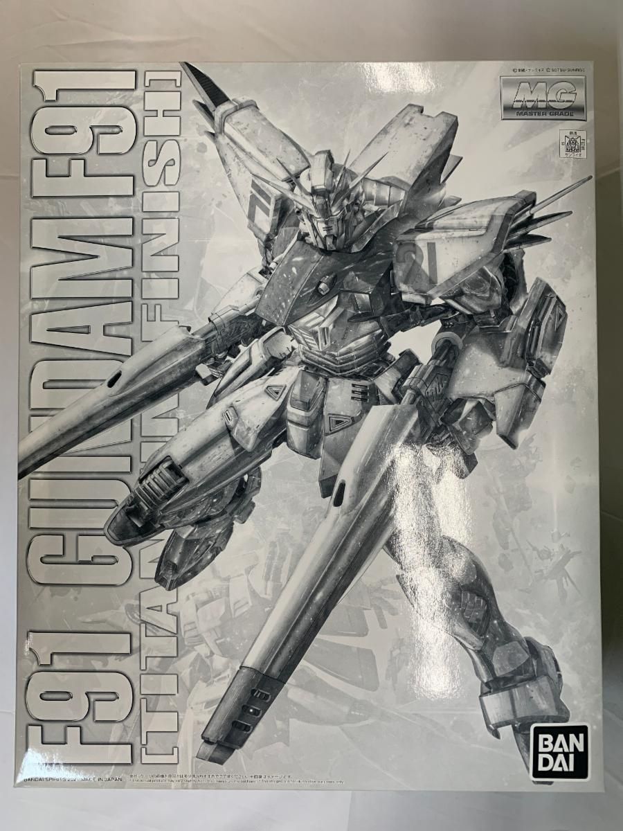 未開封】MG 1/100 ガンダムF91 Ver．2.0 チタニウムフィニッシュ