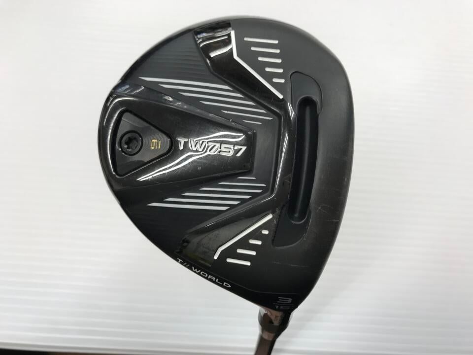 ホンマゴルフ　TOUR WORLD TW757　15度　VIZARD FZ-6　Sフレックス　フェアウェイウッド　中古　ゴルフドゥ！新大宮バイパス浦和店【最短即日発送】 10,733円