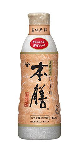 キッコーマン食品 キッコーマン ヒゲタ 高級割烹しょうゆ 本膳 450m×6個