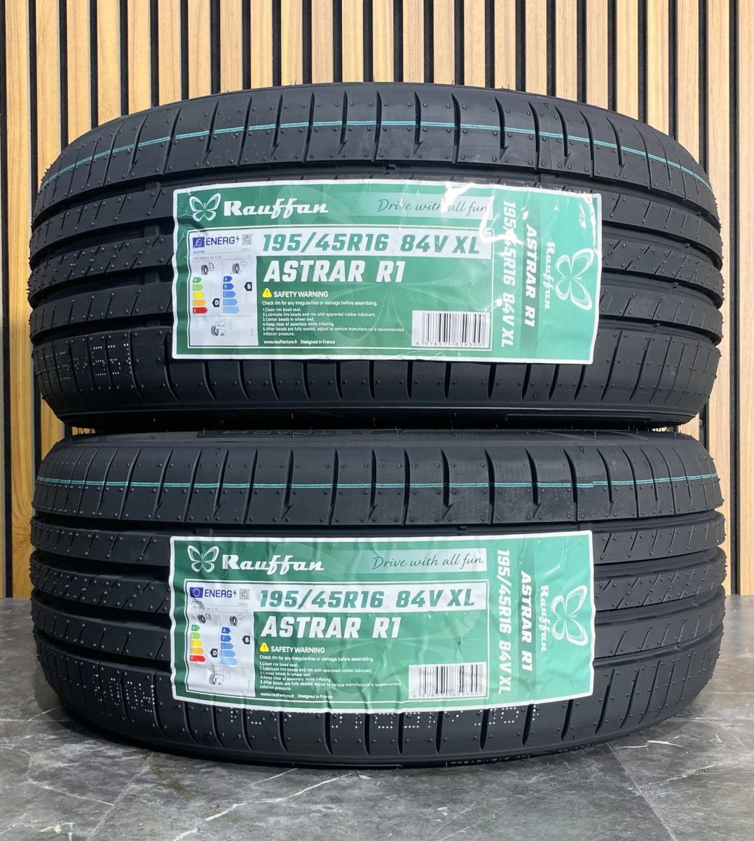 195/45R16 84V XL Rauffan ASTRAR R1 新品 サマータイヤ 2本セット