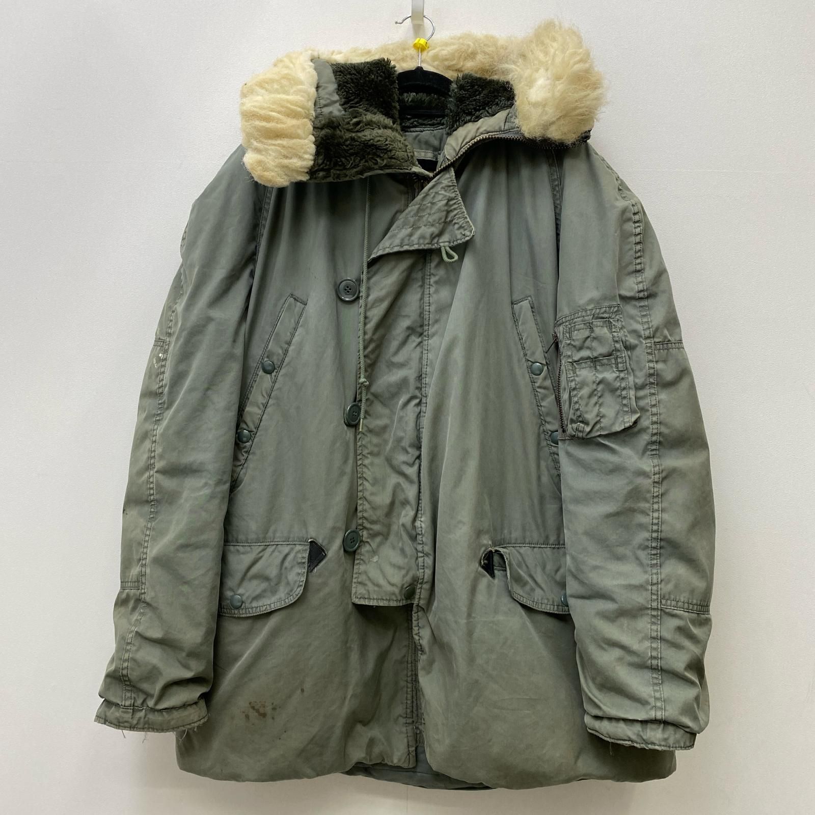 【加古川店】 中古 MILITARY衣料 | ミリタリーイリョウ ミリタリージャケット TYPE N-3B greenbrier MIL-P-62791 カーキ サイズ：L 【93】