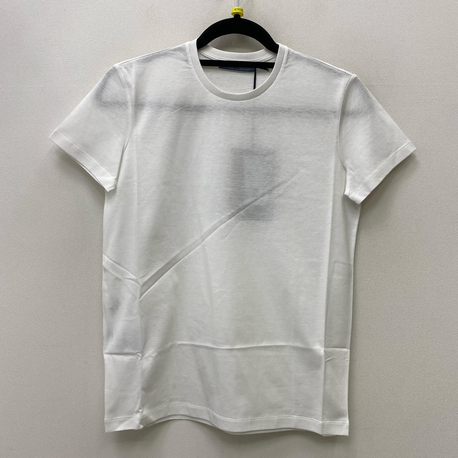 【加古川店】 中古 PRADA | プラダ 半袖Ｔシャツ DNA604 ホワイト サイズ：M 【112】