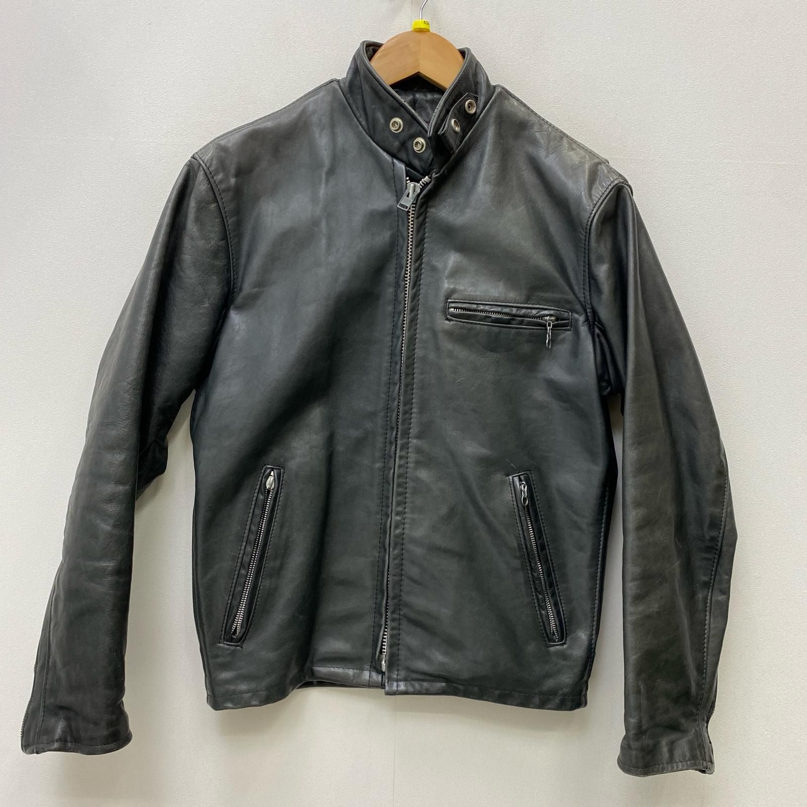 【加古川店】 中古 schott | ショット レザー SINGLE RIDERS 1874 ブラック サイズ：36 【93】