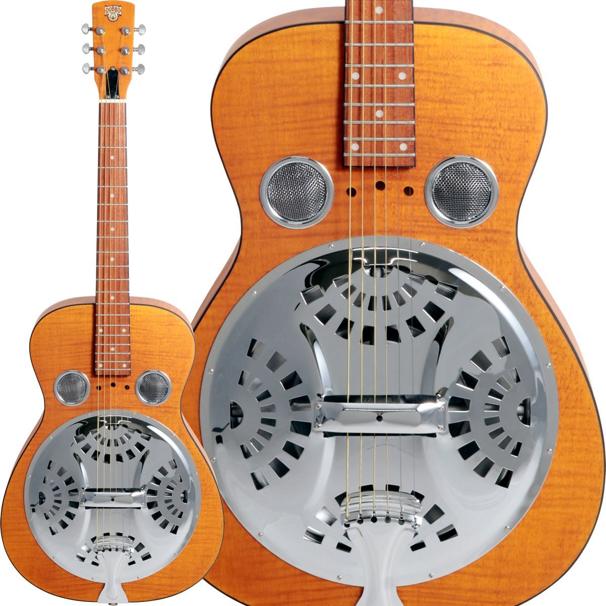 Epiphone Dobro Hound Dog Deluxe Roundneck (Vintage Brown) [Fishman パッシブ・リゾネーター・ピックアップ搭載]