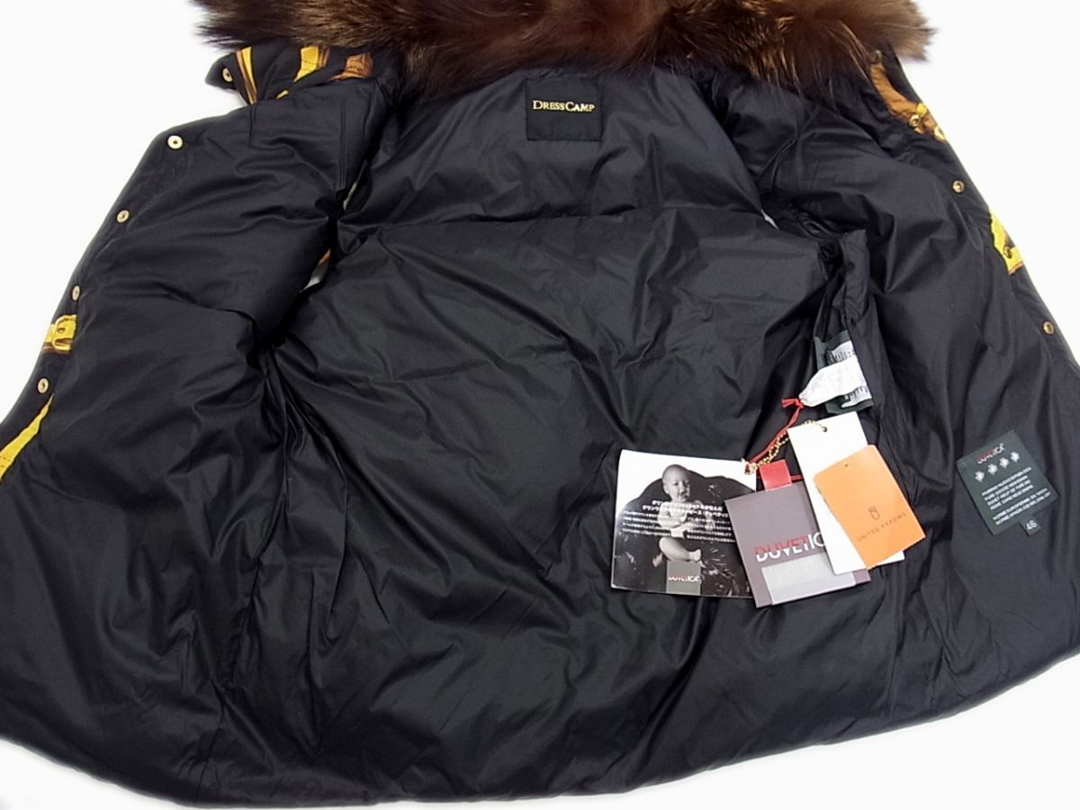 新品 定価102,900円◇DRESS CAMP×DUVETICA フォックスファー ダウン 