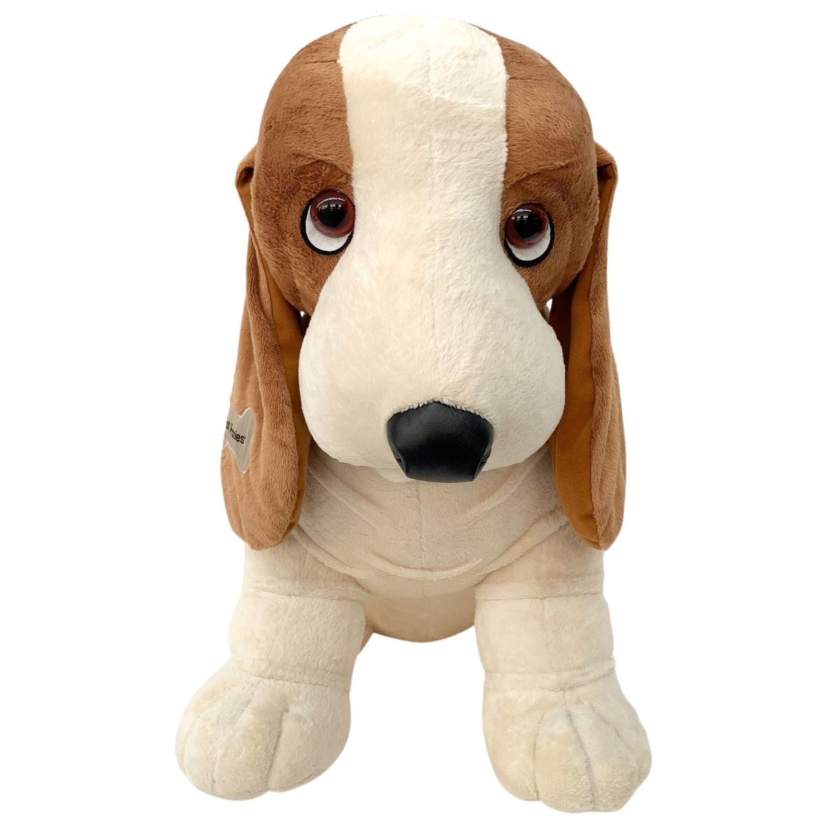 HUSH PUPPIES ハッシュパピー AURORA オーロラ ぬいぐるみ 約65cm ブラウン x ベージュ