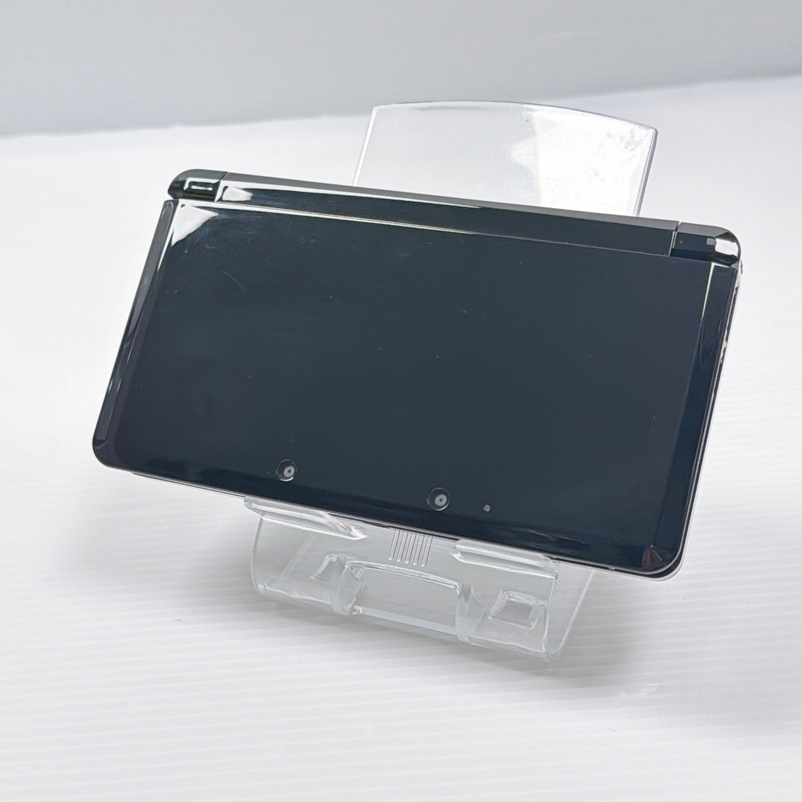 ニンテンドー 3DS クリアブラック 良品 遊べるセット 動作確認済み ds