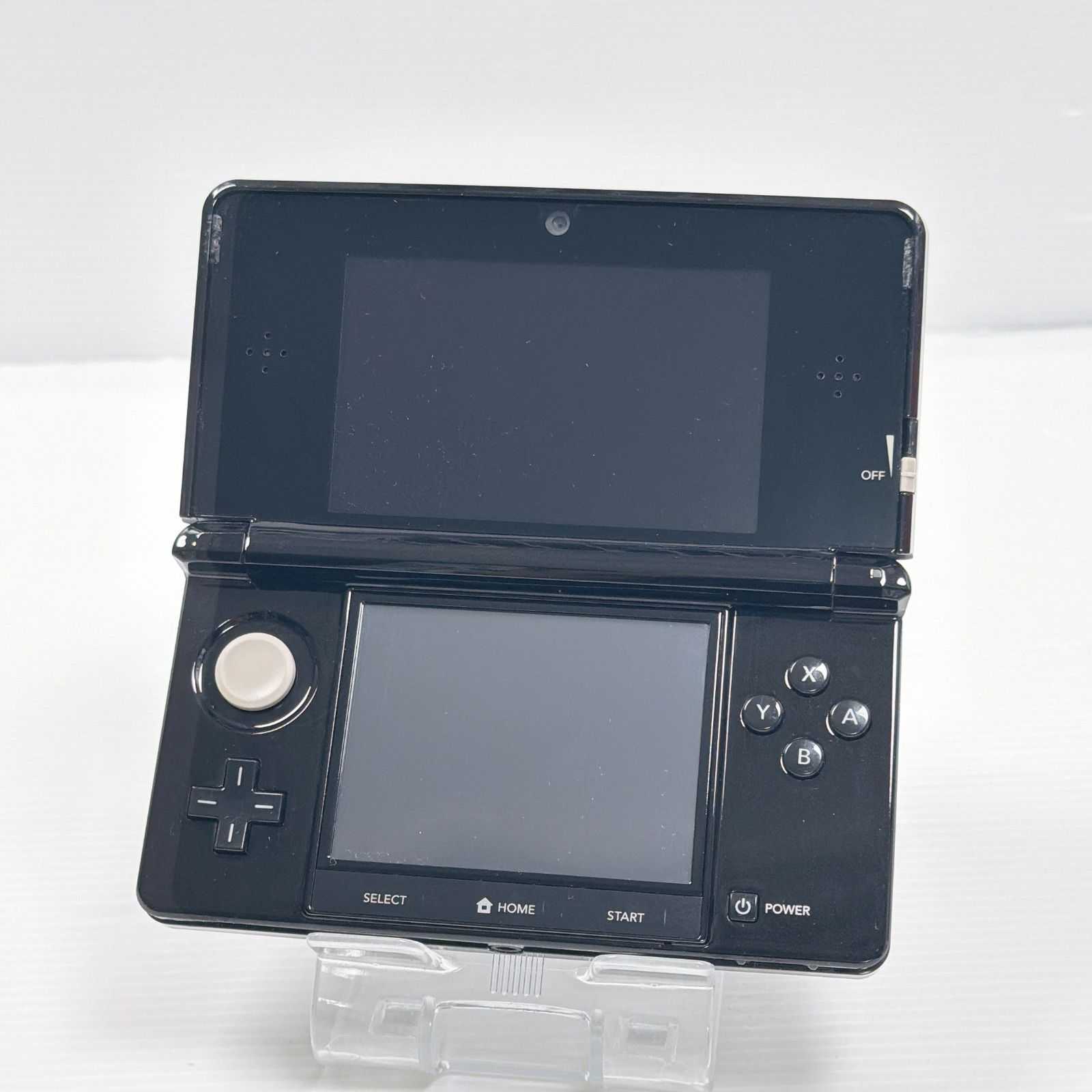 ニンテンドー 3DS クリアブラック 良品 遊べるセット 動作確認済み ds