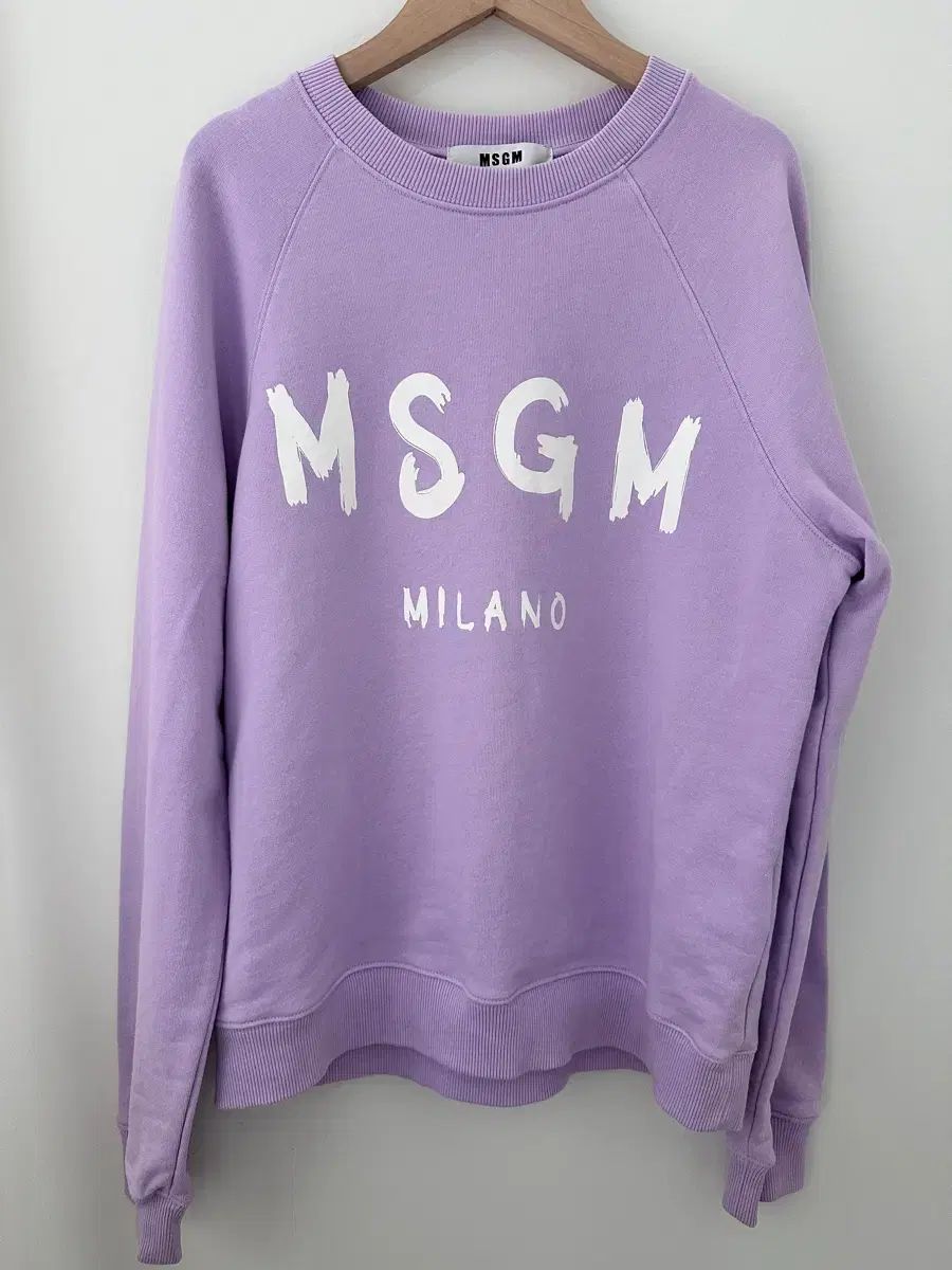 MSGM ミラノ ラベンダー スウェット (サイズL)