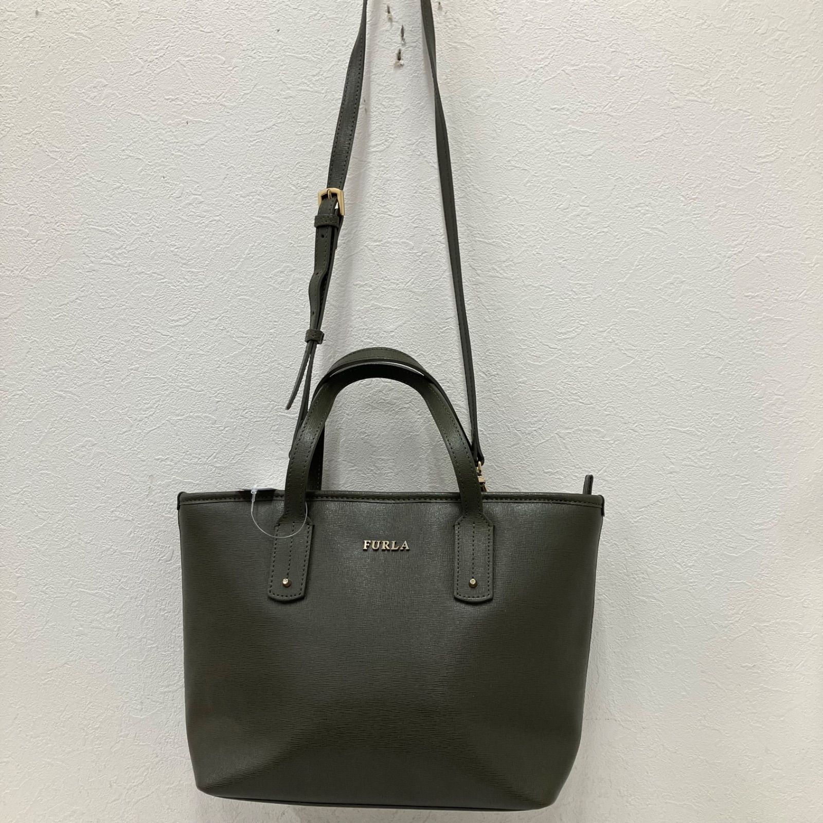 お値下げしました【美品】フルラ リンダ ミニトートバッグ ブラック 2way