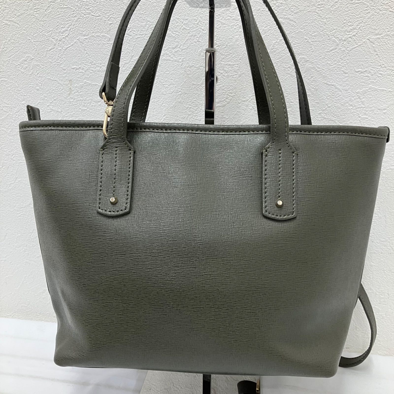 フルラ FURLA トートバッグ - レザー カーキ 美品 バッグ 【公式通販】