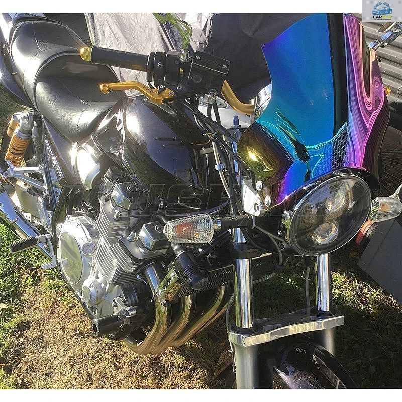 1978年～2019年式ヤマハSR400 SR125 SR500 SR 400 500 250 125用ウインドシールド/ウインドスクリーン/ヘッドライトサイドマウントブラケッ