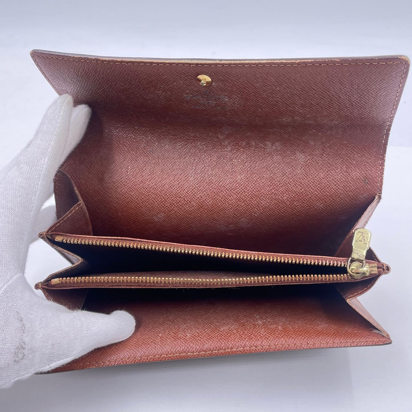 LOUIS VUITTON ルイ・ヴィトン ポルトモネ クレディ モノグラム M61725 