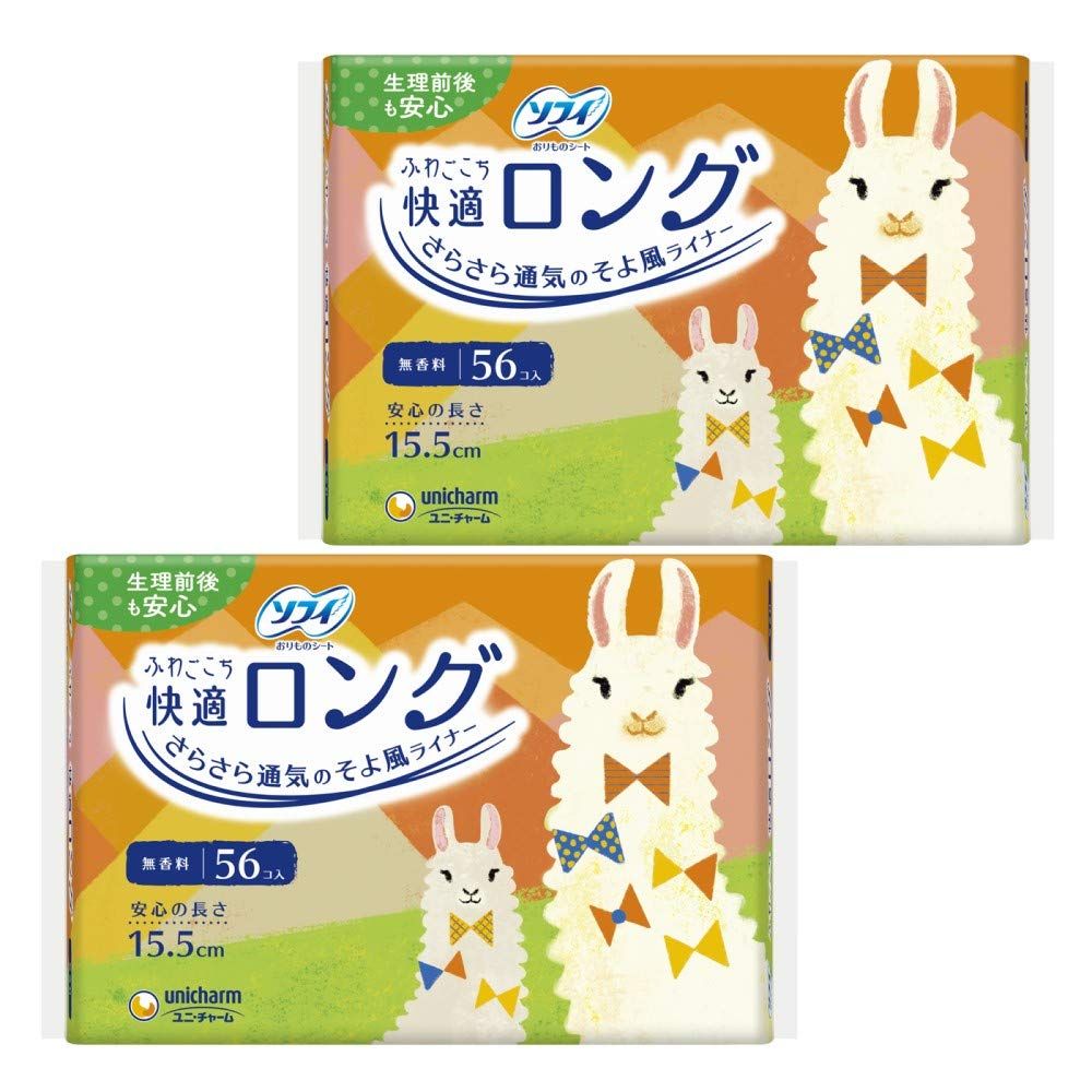 【2個入り7セット】ソフィ Sofy 【まとめ買い】 ふわごこち 快適ロング 無香料 56コ入×2個 7,200円