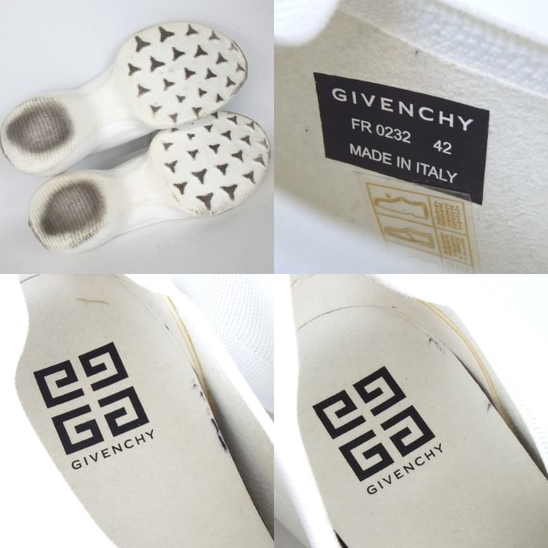 Givenchy ジバンシィ スニーカー 表記サイズ42(27.0-27.5cm) ニット 