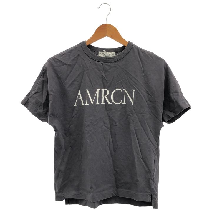 Americana (アメリカーナ) AMRCN Tシャツ 24070510001410 ブラック FREE