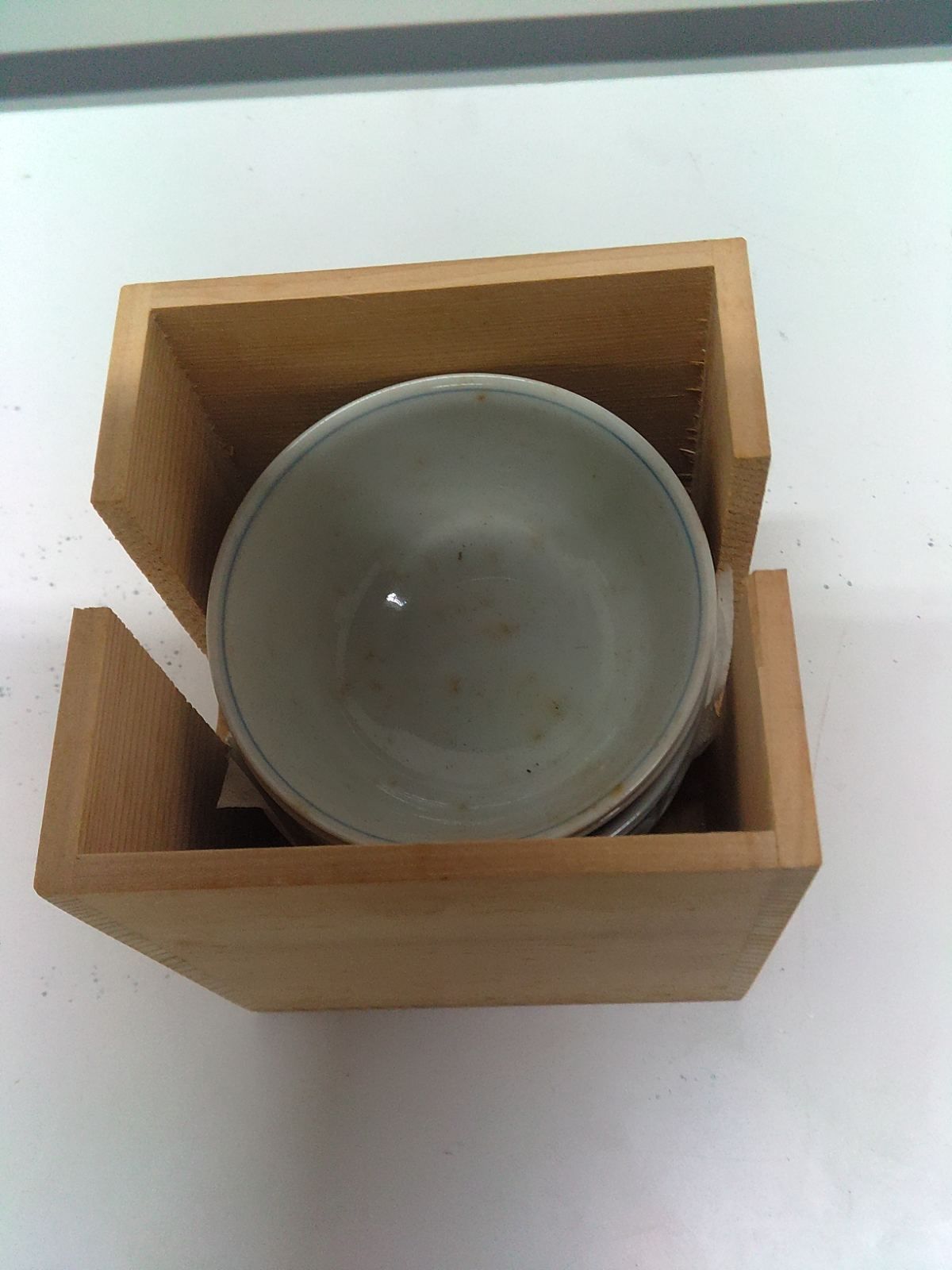 香蘭社 幸彩華系 蓋付湯呑揃 5客 有田焼 茶器セット 木箱付 【公式通販】