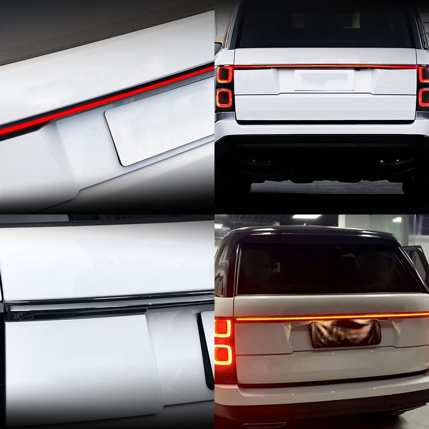 【送料無料】レンジローバー 2013-2022 RANGE ROVER L405専用 LEDリアコンビネーションランプ スモークブラック 高輝度 ドレスアップ スタイリッシュ 夜間視認性向上 純正交換タイプ 簡単取付 防水仕様 左右ペア 耐久性PC素材