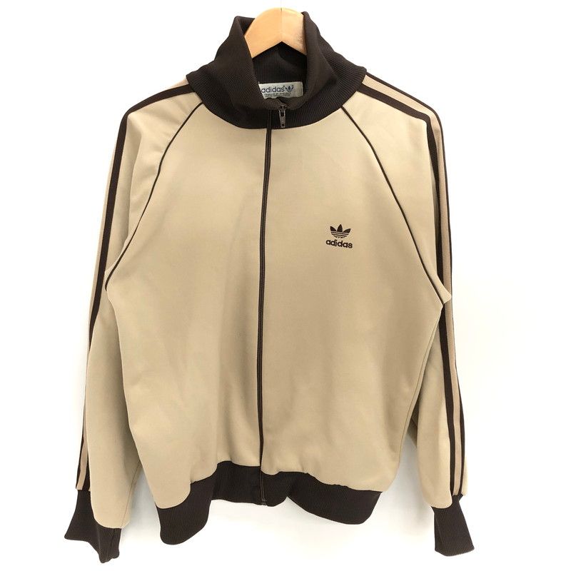 【現状渡し品】 ADIDAS アディダス 80S TRACK JACKET トラックジャケット 長袖 ジャージ 古着 ヴィンテージ 【146-260513-rs-05-fur】