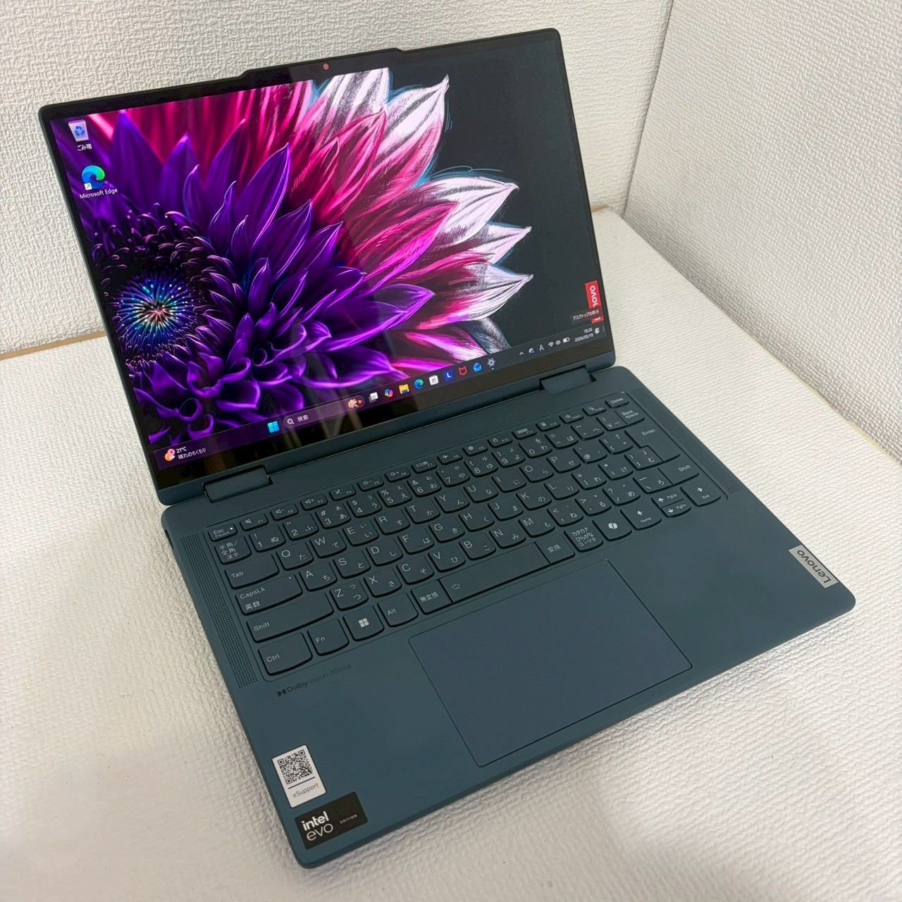D5511【送料無料】レノボ/Lenovo ノートパソコン PC ノートPC YOGA Yoga7 2-in-1 14IML9 83DJ000KJP intel®Core™Ultra5 125H メモリ:16.0GB SSD:512GB 14型 360度ヒンジ