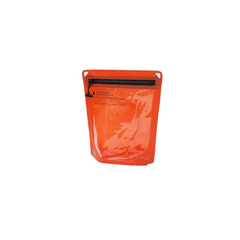 【新品】 KiU キウ 防水ポーチ L WATERPROOF POUCH L 防水 撥水 防水ケース 防災 避難 プール 海 川 止水ファスナー 防水ジッパー 水没防止 小物入れ ウォータープルーフ オレンジ K553-924