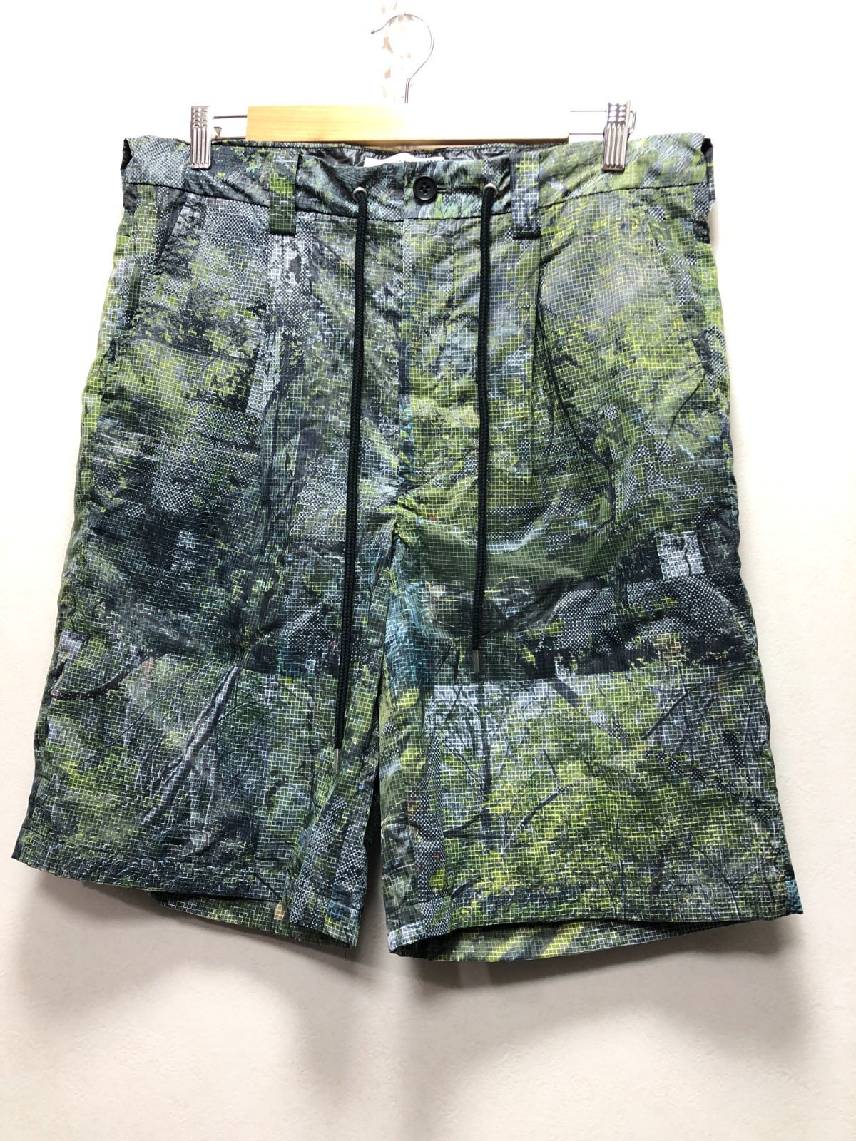 025031 FACETASM FOREST SHORTS BLACKGREEN 4 ハーフ ショーツ 森林 カモフラージュ柄 ショート パンツ ABH-PT-M07 ファセッタズム