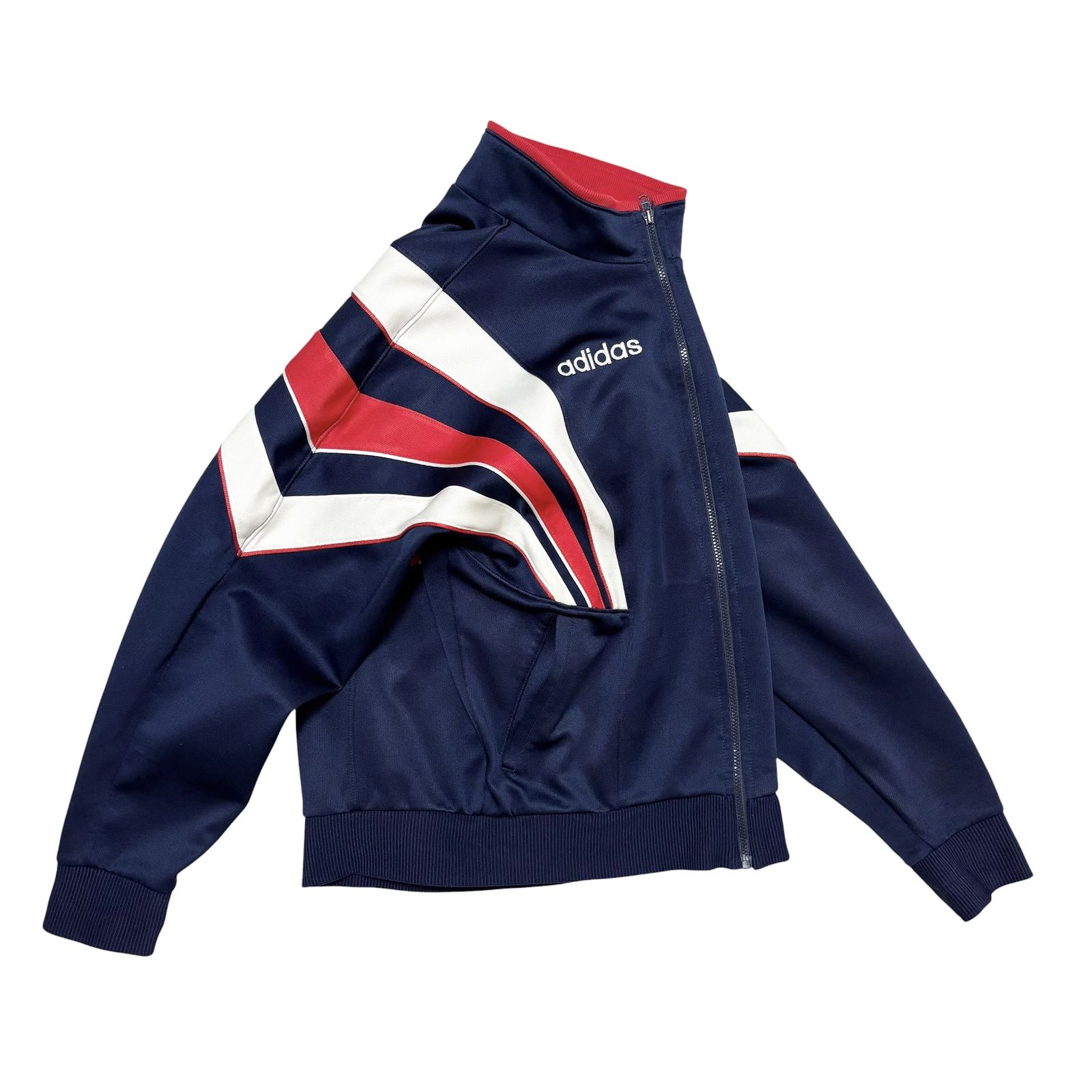 古着 アディダス old adidas トラックジャケット ジャージ デサント製 