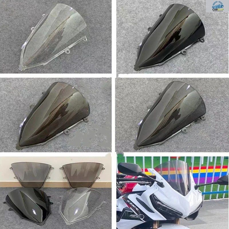 CBR650R オートバイ用ウインドスクリーン 2019 - 2025 ホンダ 650 R ダブルバブルウインドシールド