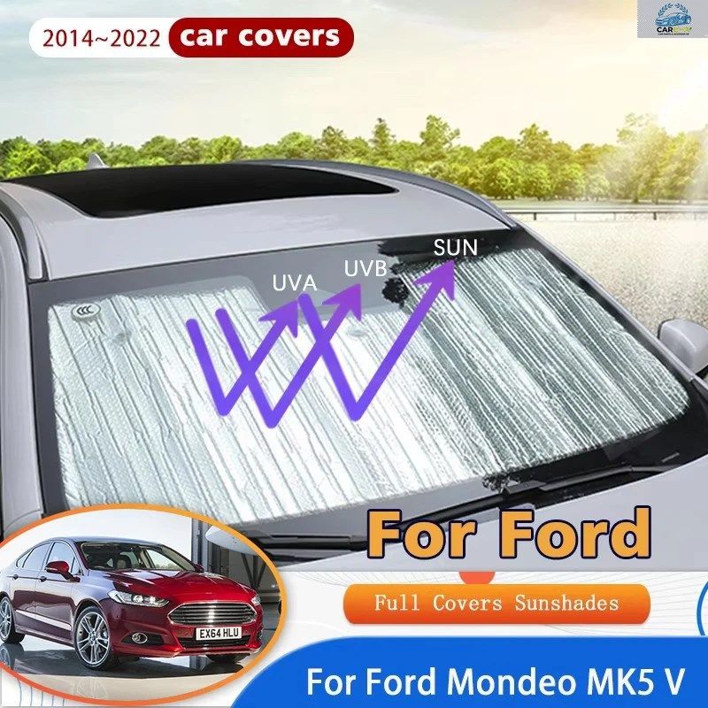 フォード モンデオ MK5 V 2014～2022 2015 2016 2018 用 車の窓ガラス用サンシェード、反射板、サンシェード、サンバイザーアクセサリー