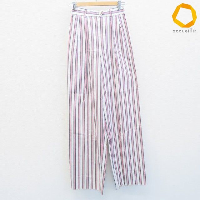 イヴサンローラン Yves Saint Laurent ヴィンテージ パンツ ストライプ レディース [x1002954]