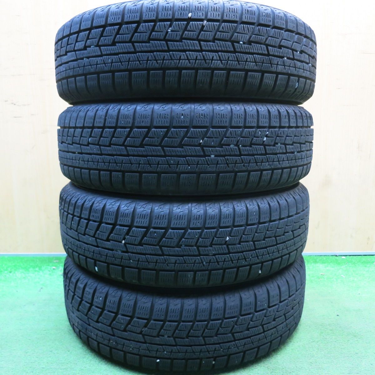 バリ溝！23年！8.5分☆スタッドレス 155/65R14 ヨコハマ アイスガード 