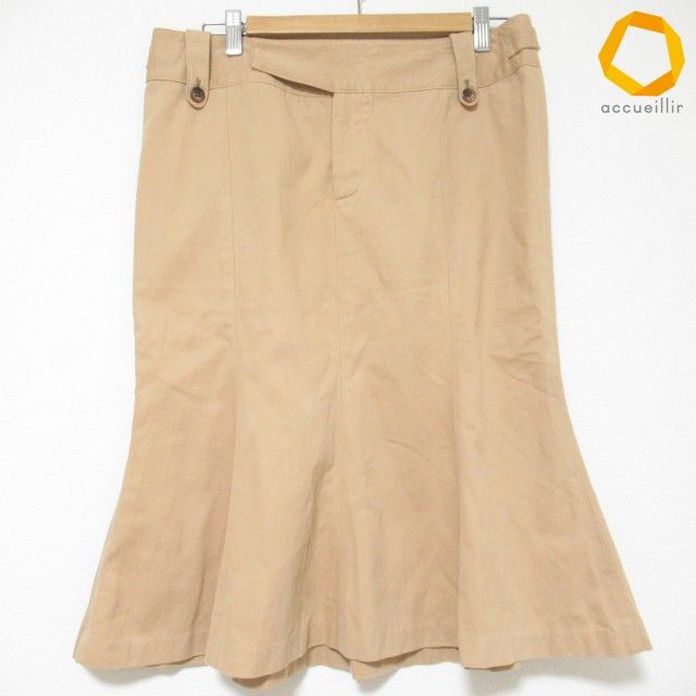 ラルフローレン RalphLauren スカート フレア ベージュ系 レディース [a1007279]