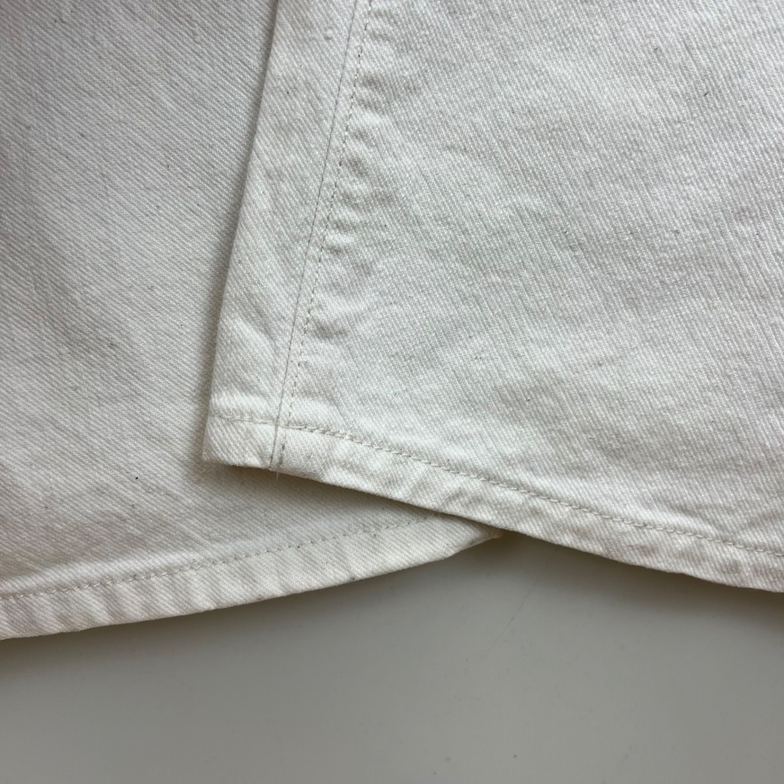 agnes b. homme 90s france archive white denim pants 36 S アニエス