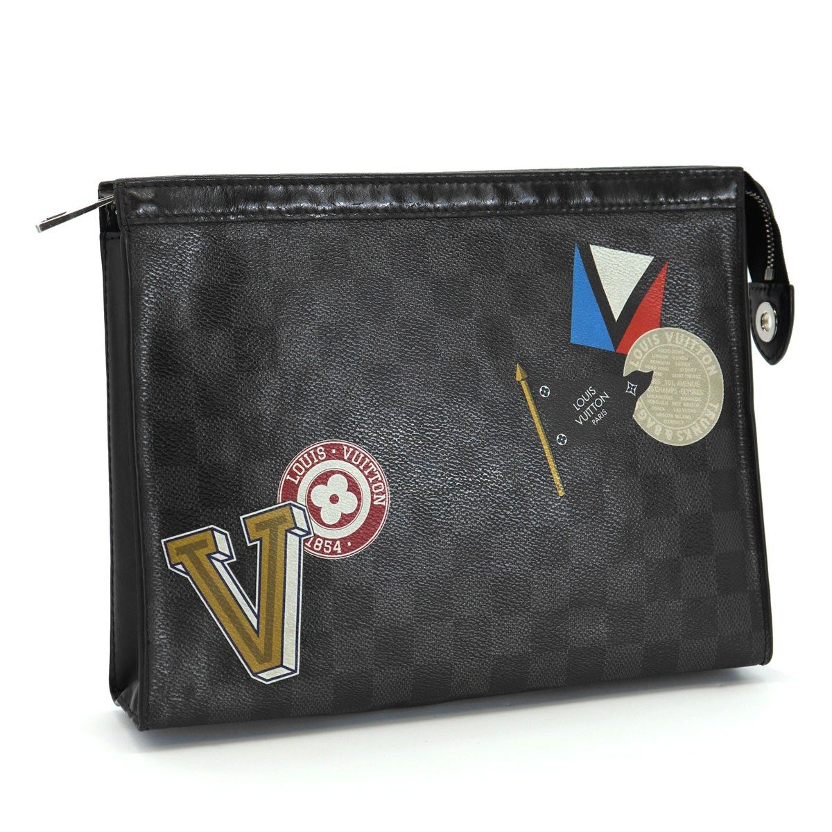 LOUIS VUITTON クラッチバッグ ポシェット ヴォワヤージュ MM 美 LOUIS VUITTON ルイ・ヴィトン ポシェットヴォワヤージュMM N64442 LV
